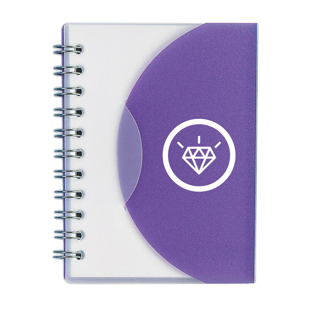 60 Page Mini Spiral Notebook