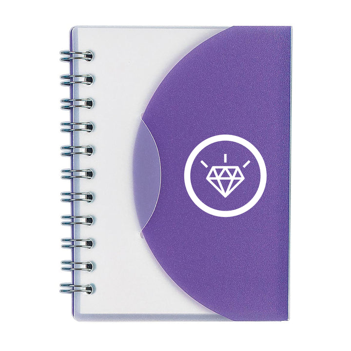 60 Page Mini Spiral Notebook