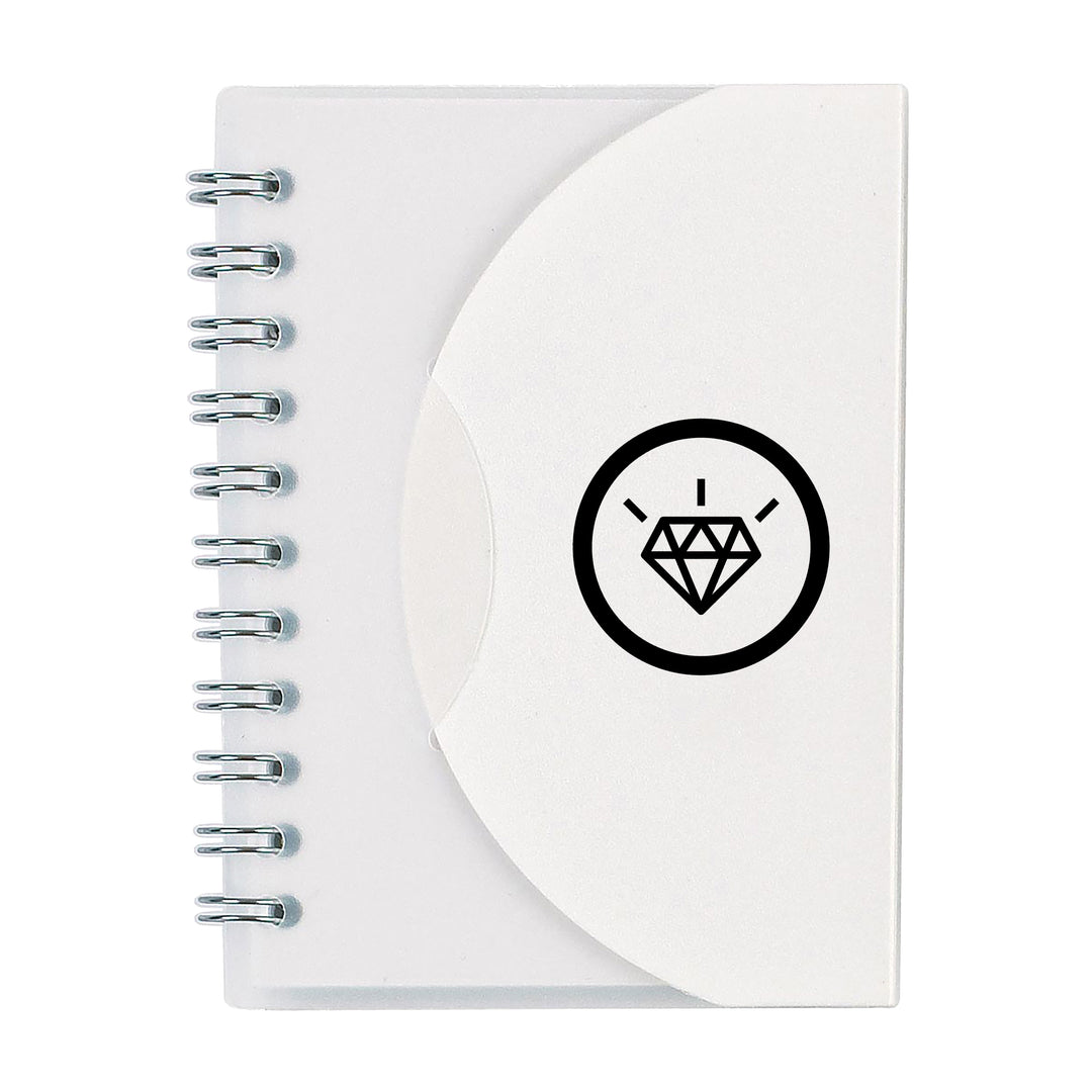 60 Page Mini Spiral Notebook