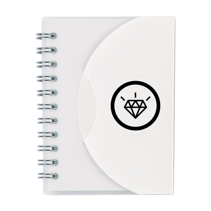60 Page Mini Spiral Notebook