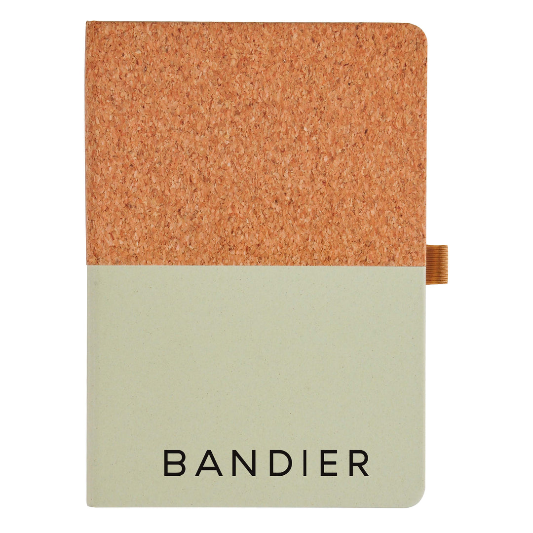 Cork And Fruit Paper Notebook / Journal With FSC Certified Paper