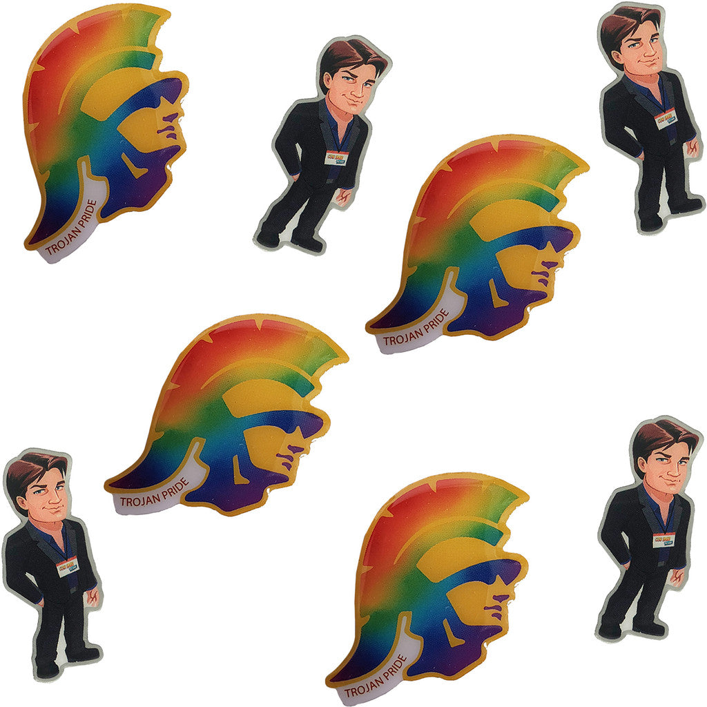 Offset and Screen Printed Lapel Pins