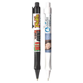 Full Color Grip Write Click Pen