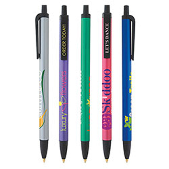 Metallic Contender Retractable Click Pen