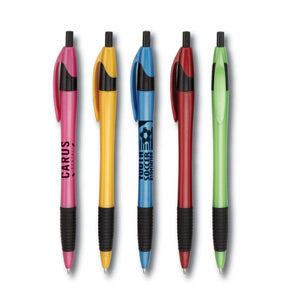 Colored Gripped Slimster Click Pen