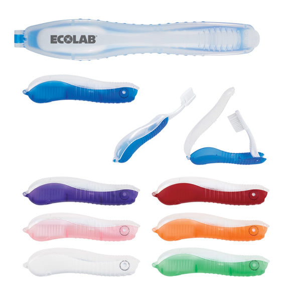 Travel Toothbrush In Folding Case