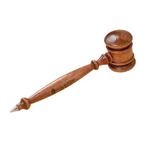 Novelty 5 Inch Gavel Pen