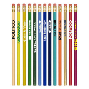 Round Wooden Pencils - #2 Lead