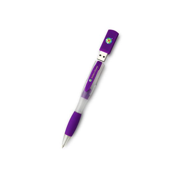 Geneva Soft Grip USB Pen - 2gig