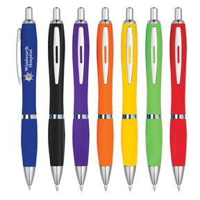 11155 SATIN PEN WITH ANTIMICROBIAL ADDITIVE