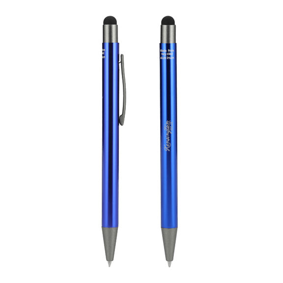 Recycled Aluminum Gel Ballpoint Stylus Pen