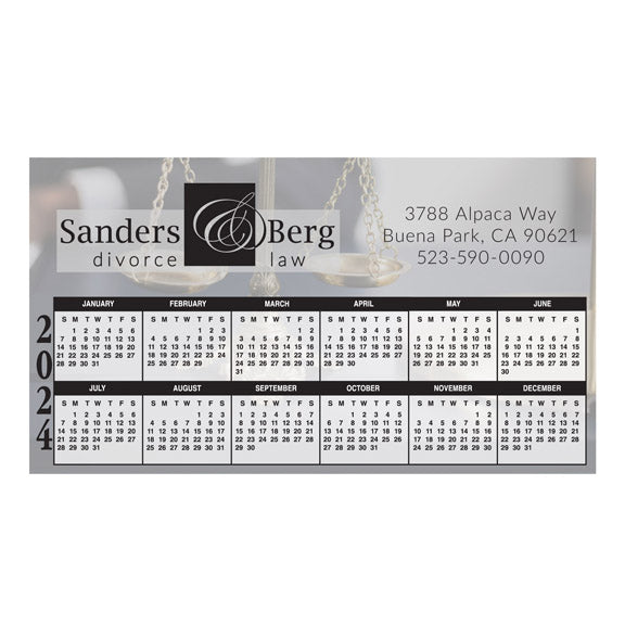 Large Calendar Magnet