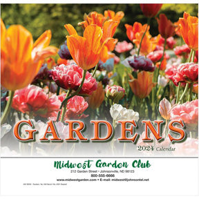 Gardens Wall Calendar