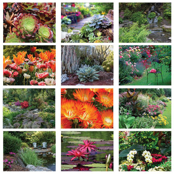 Gardens Wall Calendar