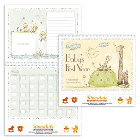 Babys First Year Wall Calendar by Sue Dreamer