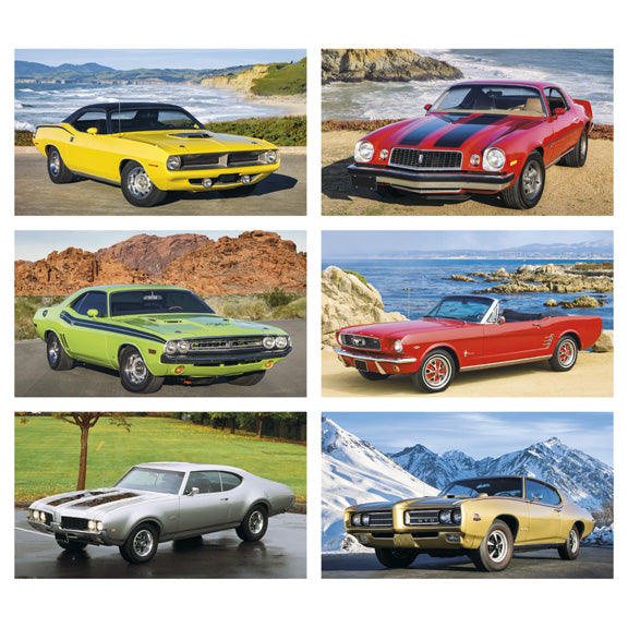 Executive Muscle Cars Wall Calendar