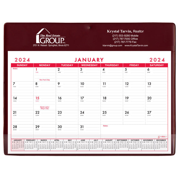 Super Economy Calendar Pad