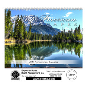 Landscapes of America Spiral 13 Month Calendar