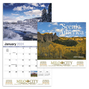 Scenic America Wall Calendar