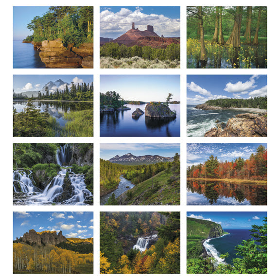 Scenic America Wall Calendar