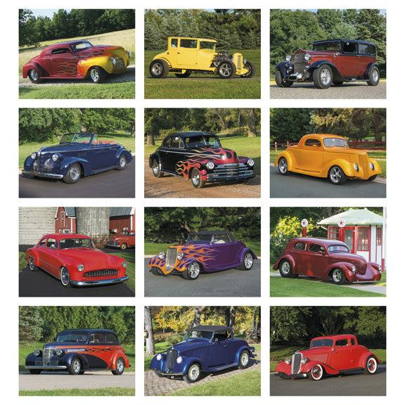 Street Rod Fever Wall Calendar