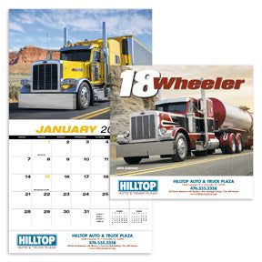 18 Wheeler Appointment Calendar