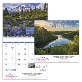 Inspiration for life 13 Month Wall Calendar