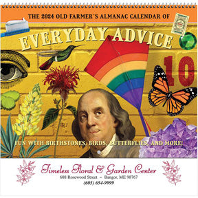 The old Farmers Almanac Everyday Advice Wall Calendar