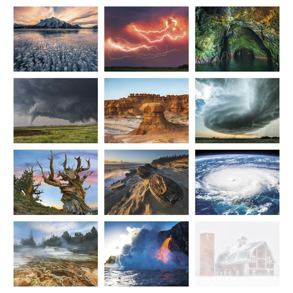 Forces of Nature Wall Calendar