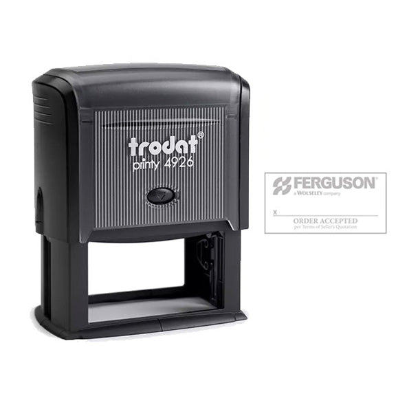 Trodat Signature Self-Inking Stamp 1.5 x 3