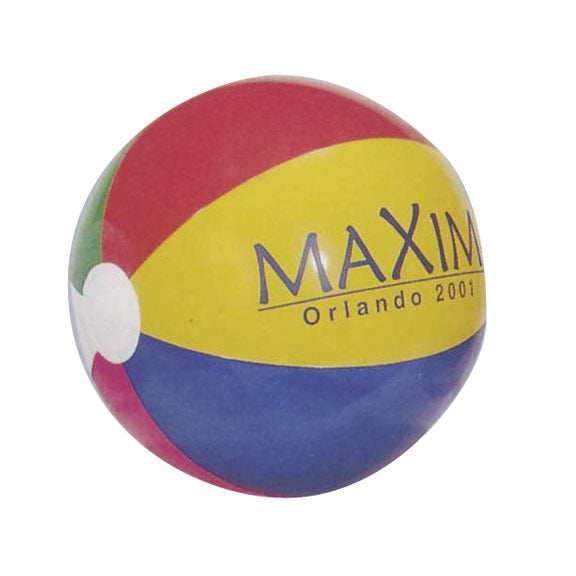 16 Inch Dark Multicolor Beach Ball