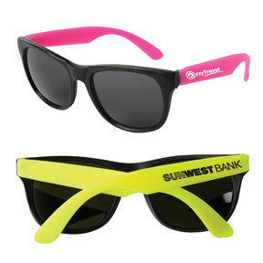 Neon Sunglasses - Black Frame