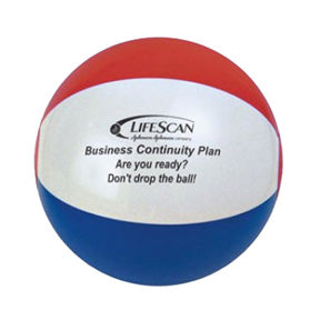 36 Inch Red-White-Blue beach Ball