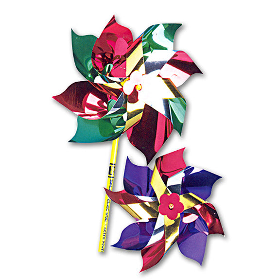 7 Inch Mylar Pinwheels