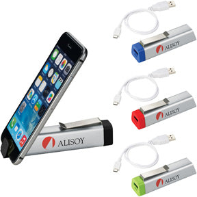 Trance Power Bank with Phone Stand