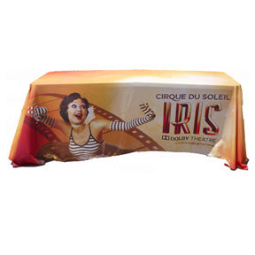 6 Foot Dye Sublimated Table Cover