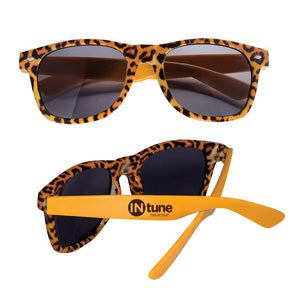 Leopard Print Sunglasses