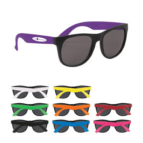 Youth Rubberized Sunglasses