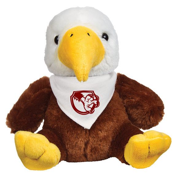 6 Inch Plush Liberty Eagle With Bandana