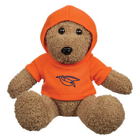 8 Inch Ole Time Plush Rag Bear With Hoodie