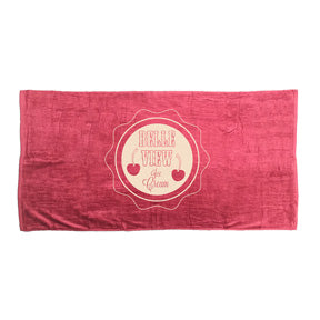 32x64 Terry Velour Beach Towel