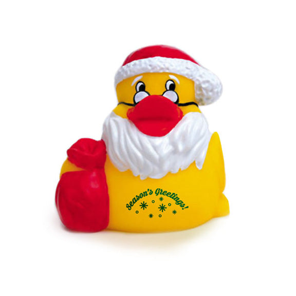 Rubber Santa Duck