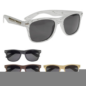 DESIGNER COLLECTION WOODTONE MALIBU SUNGLASSES