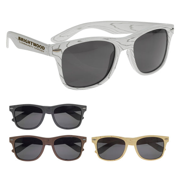 DESIGNER COLLECTION WOODTONE MALIBU SUNGLASSES