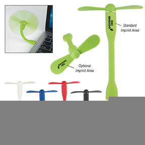USB Two Blade Mini Flexible Fan