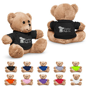 7 Inch Plush Bear with T-Shirt