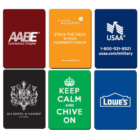 Playing Cards One Color Custom Back