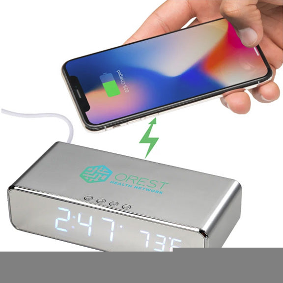 Keen Wireless Charging Desk Clock