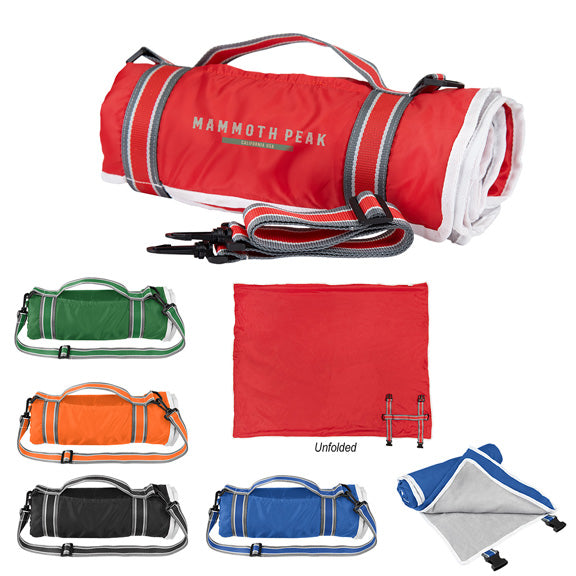 Riverside Roll Up Blanket with Carrying Handle