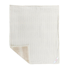 Premium Cable Knit Cotton Throw Blanket